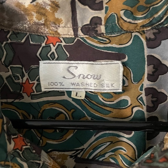 Silk button down - Picture 4 of 9